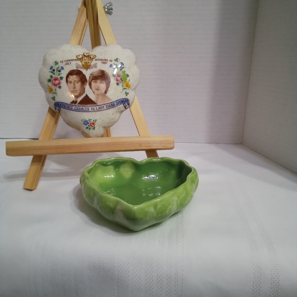 Prince Charles and Lady Di Ceramic trinket dish